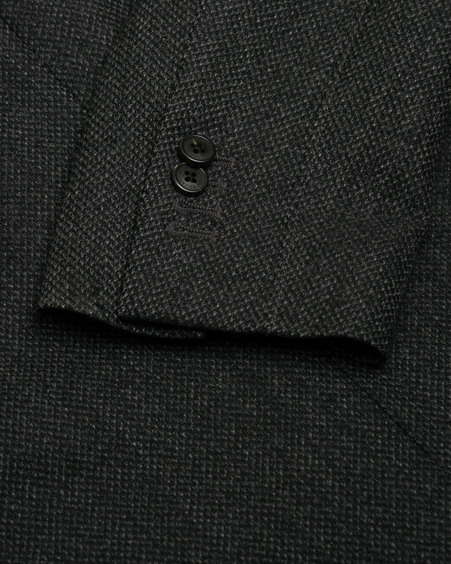 Herren | Pre-owned Jacken | Pre-owned | Corneliani ID Flannel Blazer Grey Melange 48