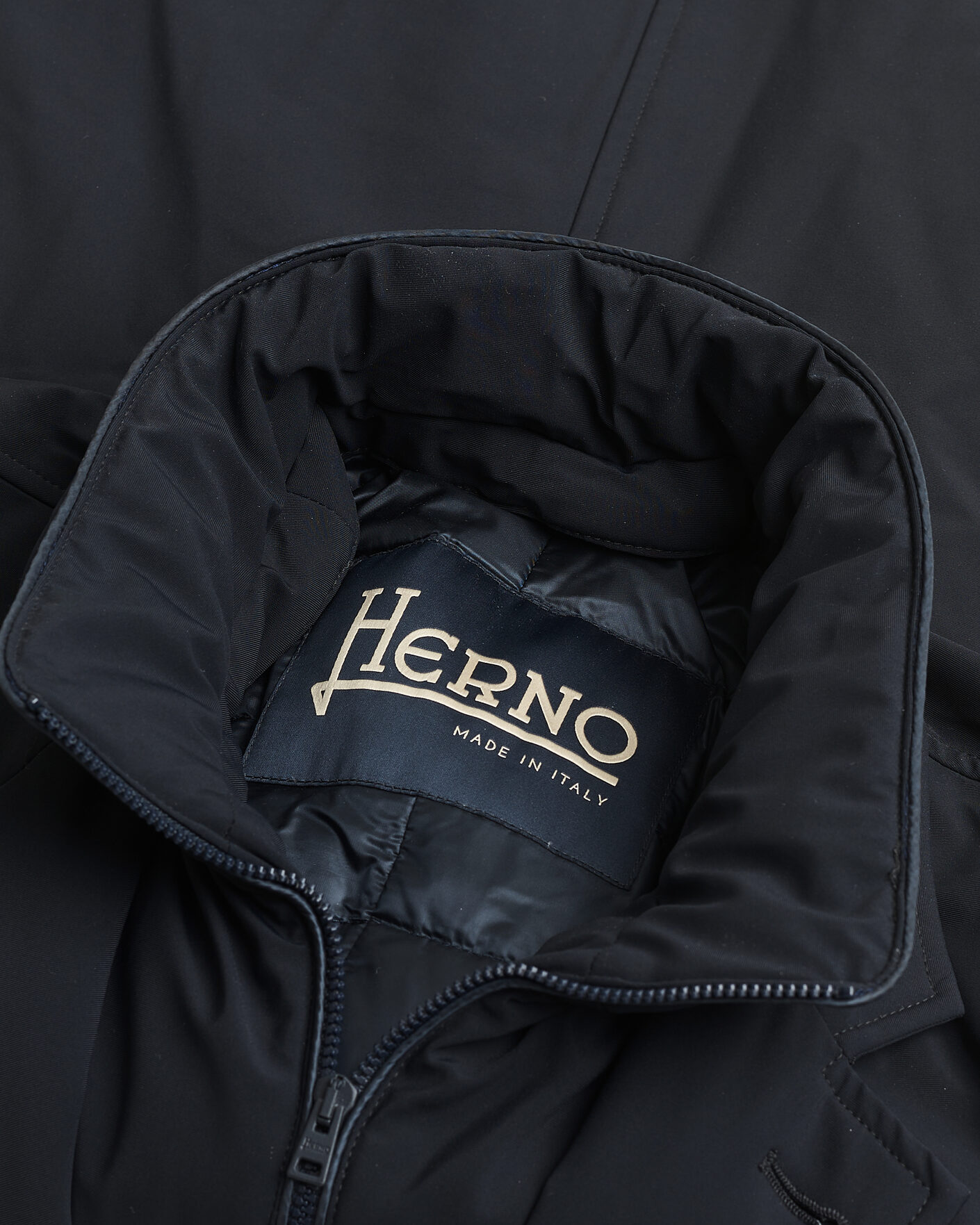 Herren | Pre-owned Jacken | Pre-owned | Herno Nylon City Blazer Navy 50
