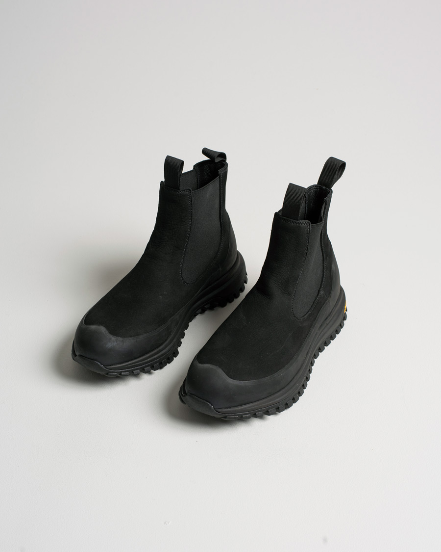 Herren | Diemme Ramon Vibram Sole Chelsea Boot Black Suede | Pre-owned | Diemme Ramon Vibram Sole Chelsea Boot Black Suede
