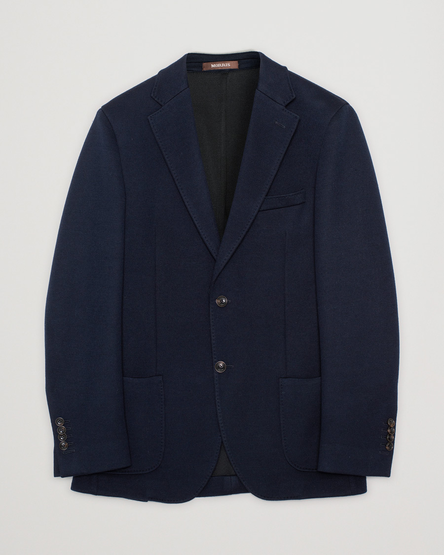Herren | Sakkos | Pre-owned | Morris Heritage Mike Knitted Blazer Navy