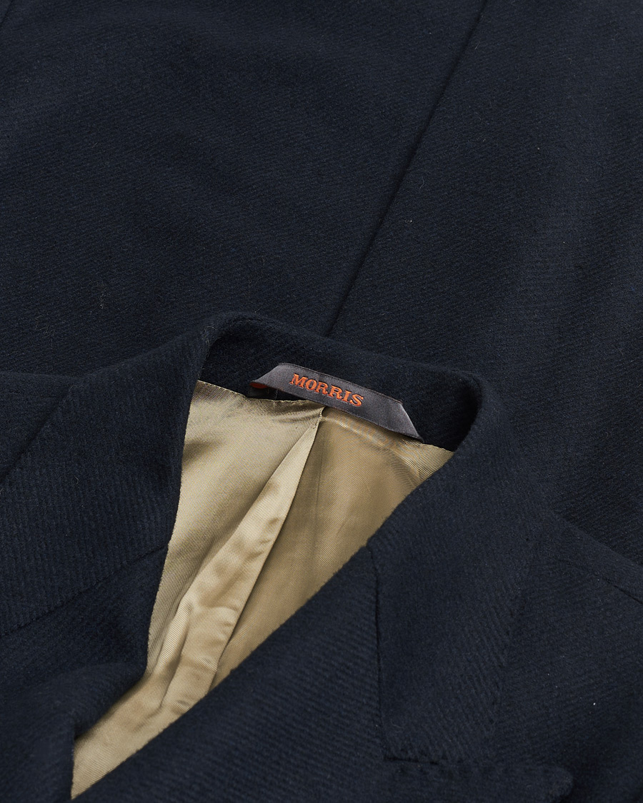 Herren | Pre-owned Jacken | Pre-owned | Morris Double Breasted Wool Coat Navy 48
