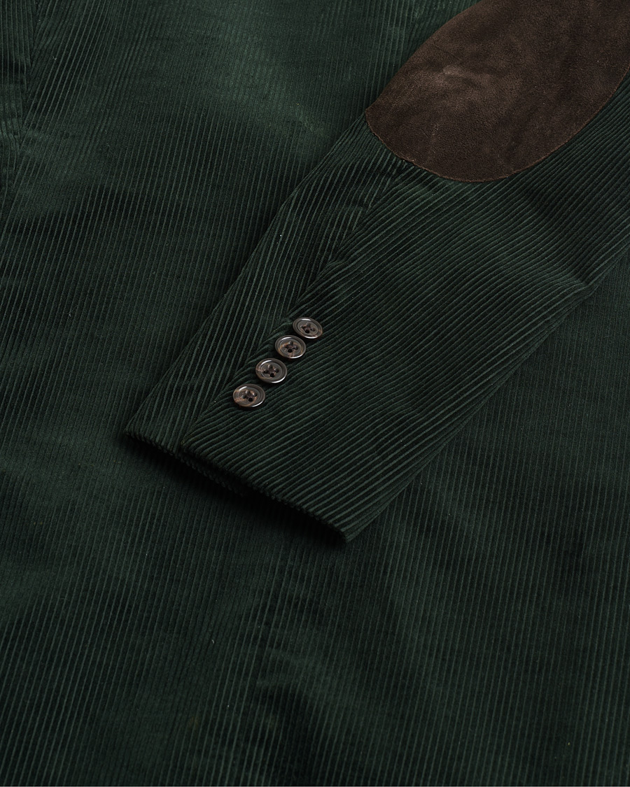 Herren | Pre-owned Sakkos | Pre-owned | Polo Ralph Lauren Corduroy Green Blazer 48
