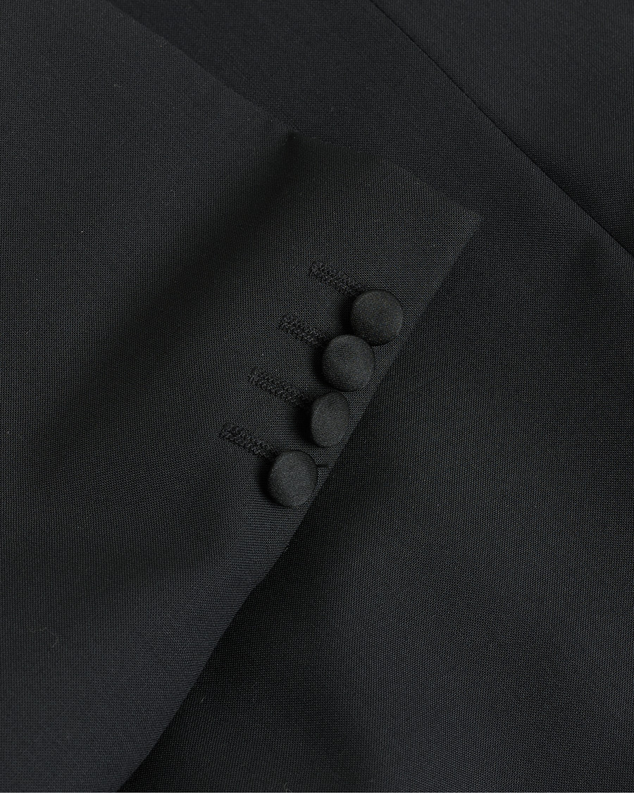 Herren | Oscar Jacobson Vintage Tuxedo Blazer Black 50 | Pre-owned | Oscar Jacobson Vintage Tuxedo Blazer Black 50
