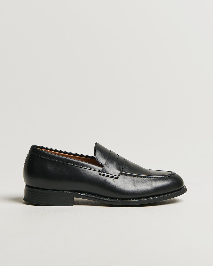 Herren | Myrqvist Stenhammar Loafer Black Calf | Pre-owned | Myrqvist Stenhammar Loafer Black Calf