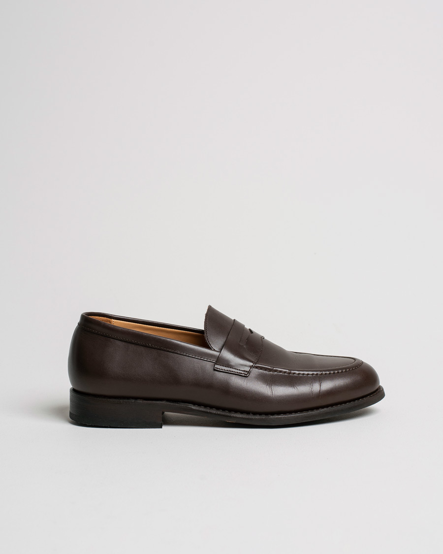 Herren | Myrqvist Stenhammar Loafer Dark Brown Calf | Pre-owned | Myrqvist Stenhammar Loafer Dark Brown Calf