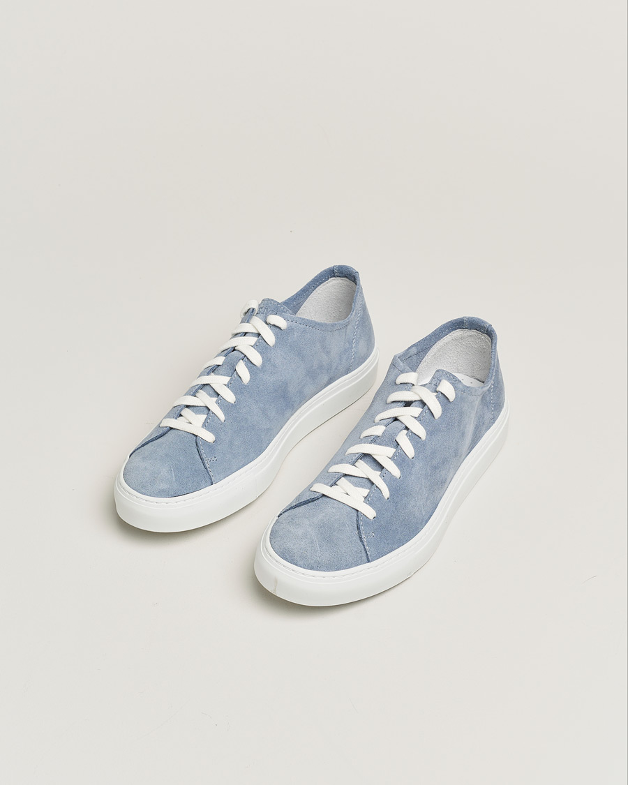 Herren | Diemme Loria Low Sneaker Sky Blue Suede | Pre-owned | Diemme Loria Low Sneaker Sky Blue Suede
