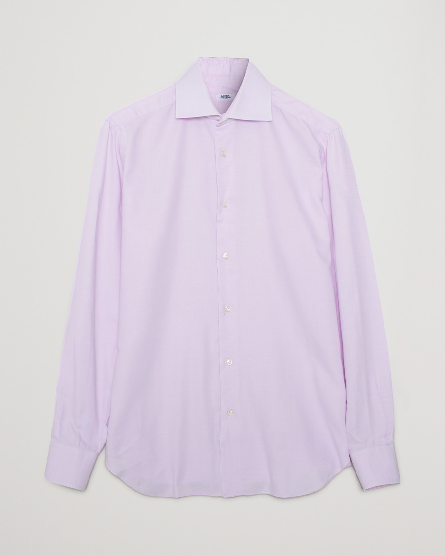 Herren | Hemden | Pre-owned | Barba Napoli Slim Dress Shirt Pink 39 - M