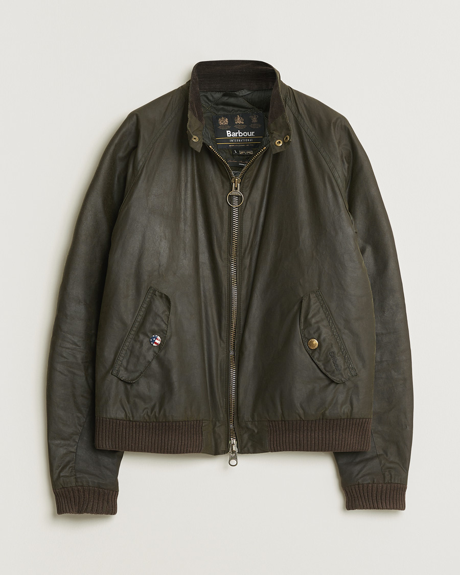 Herren | Pre-owned Jacken | Pre-owned | Barbour International Steve McQueen Merchant Jacket Olive L