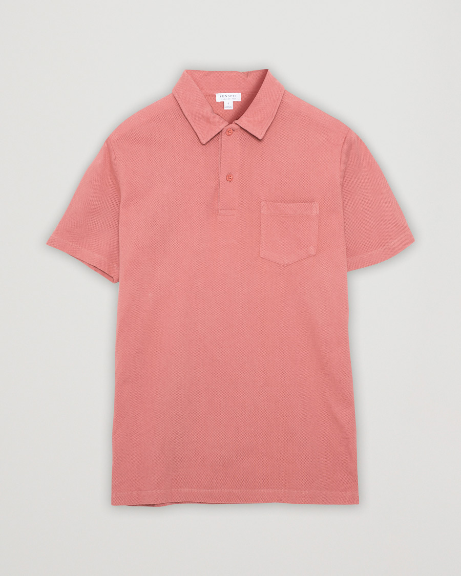 Herren | Poloshirts | Pre-owned | Riviera Polo Shirt Dusty Pink S