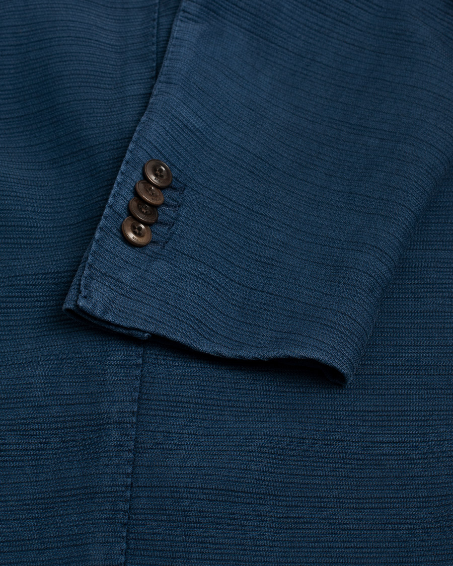 Herren | Sakkos | Pre-owned | Boglioli K Cotton/Linen Blazer Navy 54