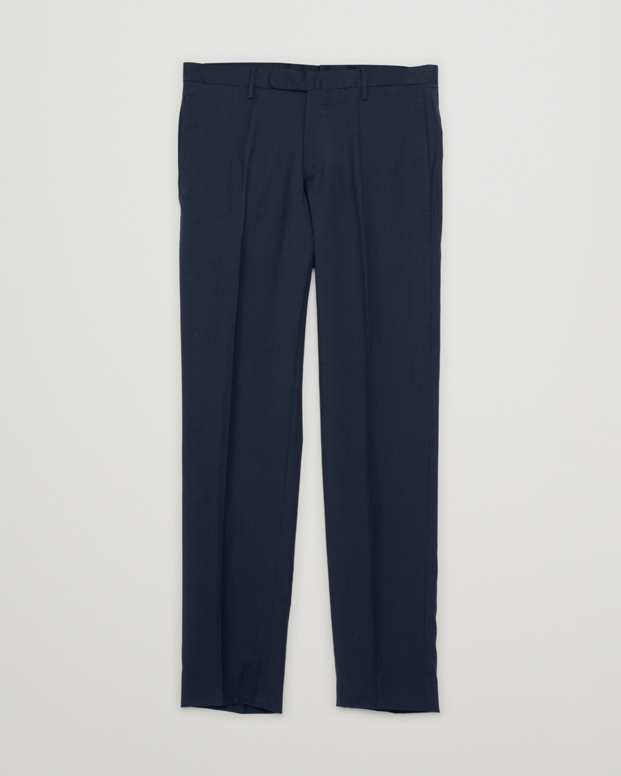 Herren | Hosen | Pre-owned | Boglioli Wool Trousers Navy 46