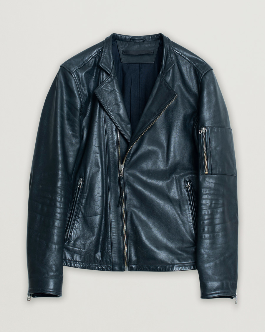 Herren | Pre-owned Jacken | Pre-owned | Tiger of Sweden Rikki Leather Jacket Black M