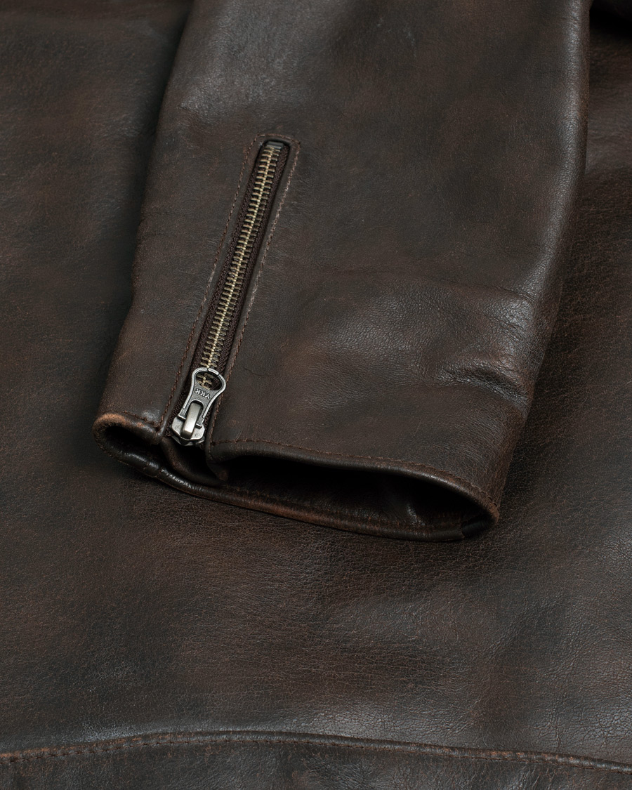 Herren | Jacken | Pre-owned | Nudie Jeans Eddy Rider Leather Jacket Brown L