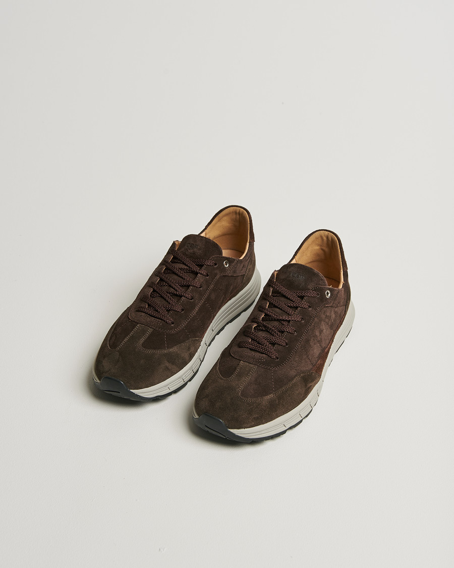 Herren | CQP Renna Suede Runner Dark Brown | Pre-owned | CQP Renna Suede Runner Dark Brown