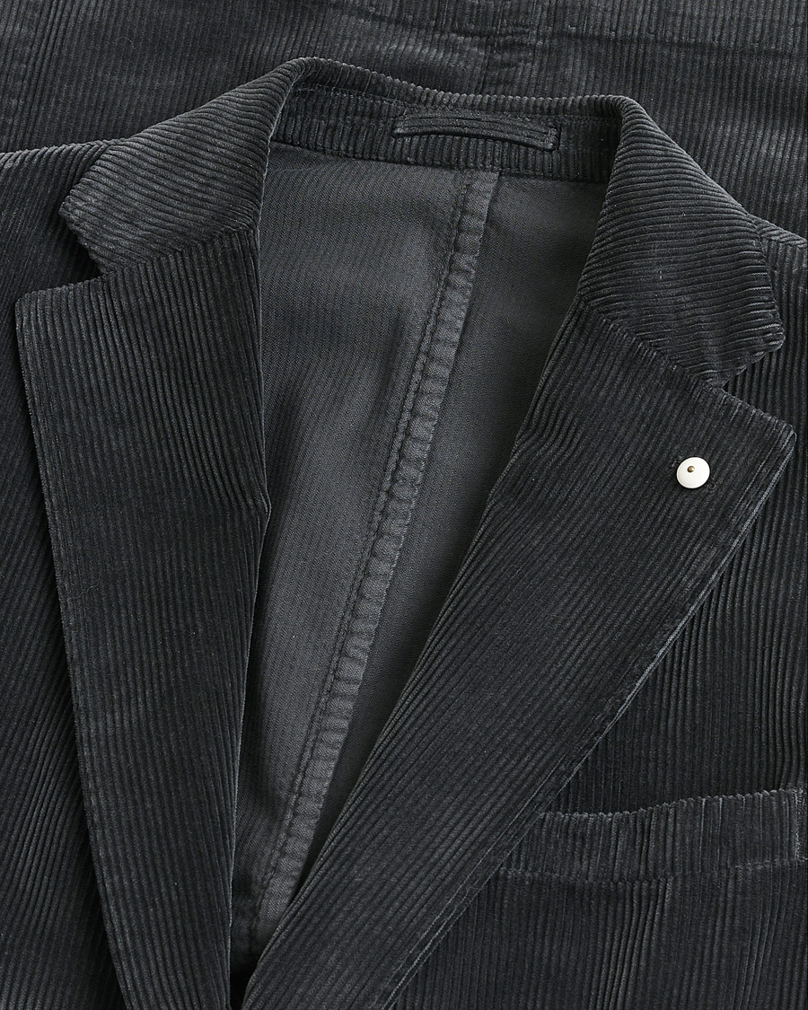 Herren | Pre-owned Sakkos | Pre-owned | L.B.M. 1911 Jack Corduroy Blazer Grey 54