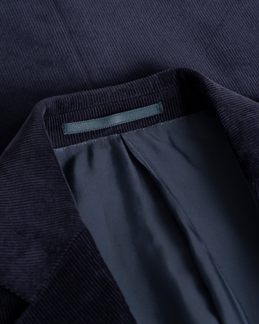Herren | Sakkos | Pre-owned | Acne Studios Wall St Corduroy Blazer Navy 48