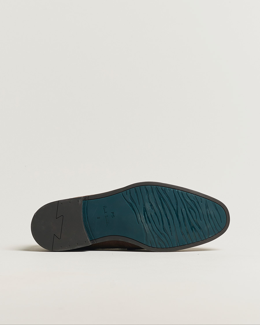 Herren | Paul Smith Pierce Suede Loafer Dark Brown UK8 - EU42 | Pre-owned | Paul Smith Pierce Suede Loafer Dark Brown UK8 - EU42