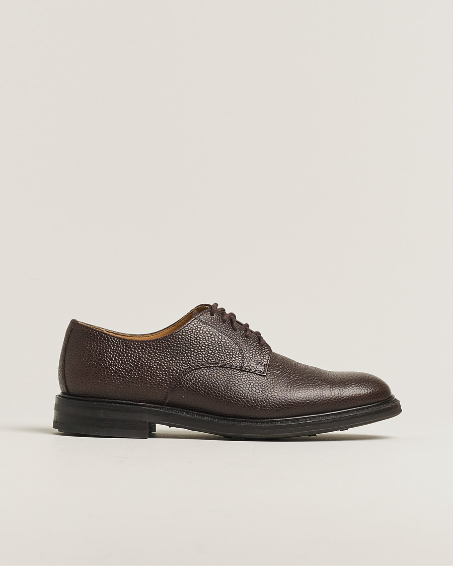Herren | Myrqvist Boden Derby Dark Brown Country Calf UK7,5 - EU41,5 | Pre-owned | Myrqvist Boden Derby Dark Brown Country Calf UK7,5 - EU41,5