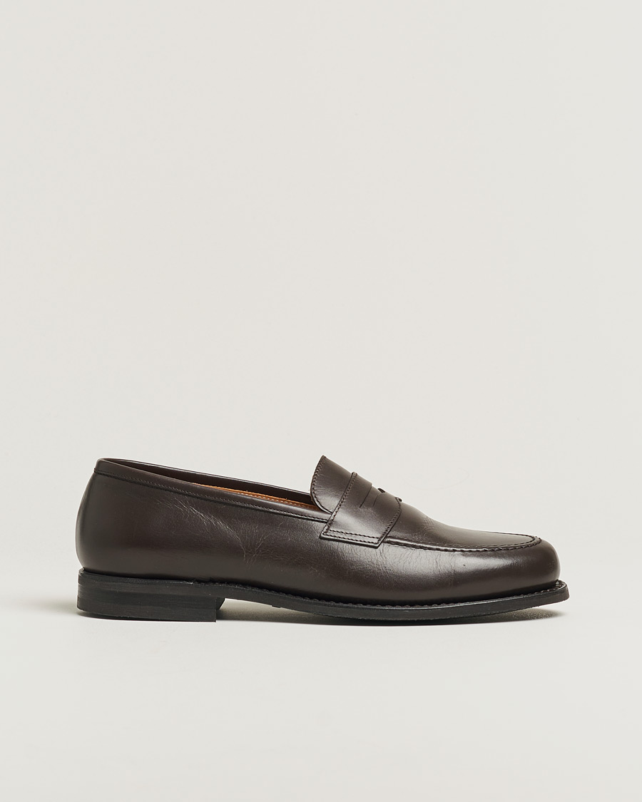 Herren | Myrqvist Stenhammar II Loafer Dark Brown Calf | Pre-owned | Myrqvist Stenhammar II Loafer Dark Brown Calf