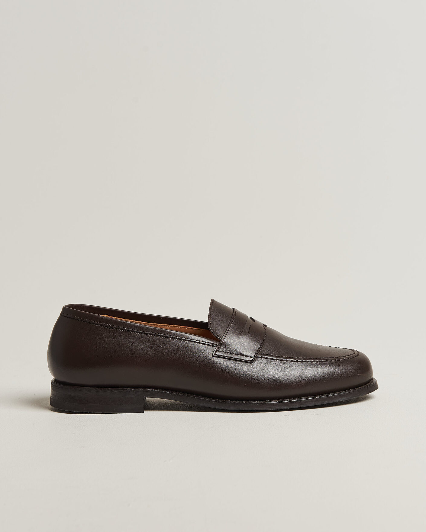Herren | Pre-owned Rahmengenähte Schuhe | Pre-owned | Myrqvist Stenhammar II Loafer Dark Brown Calf UK10 - EU44