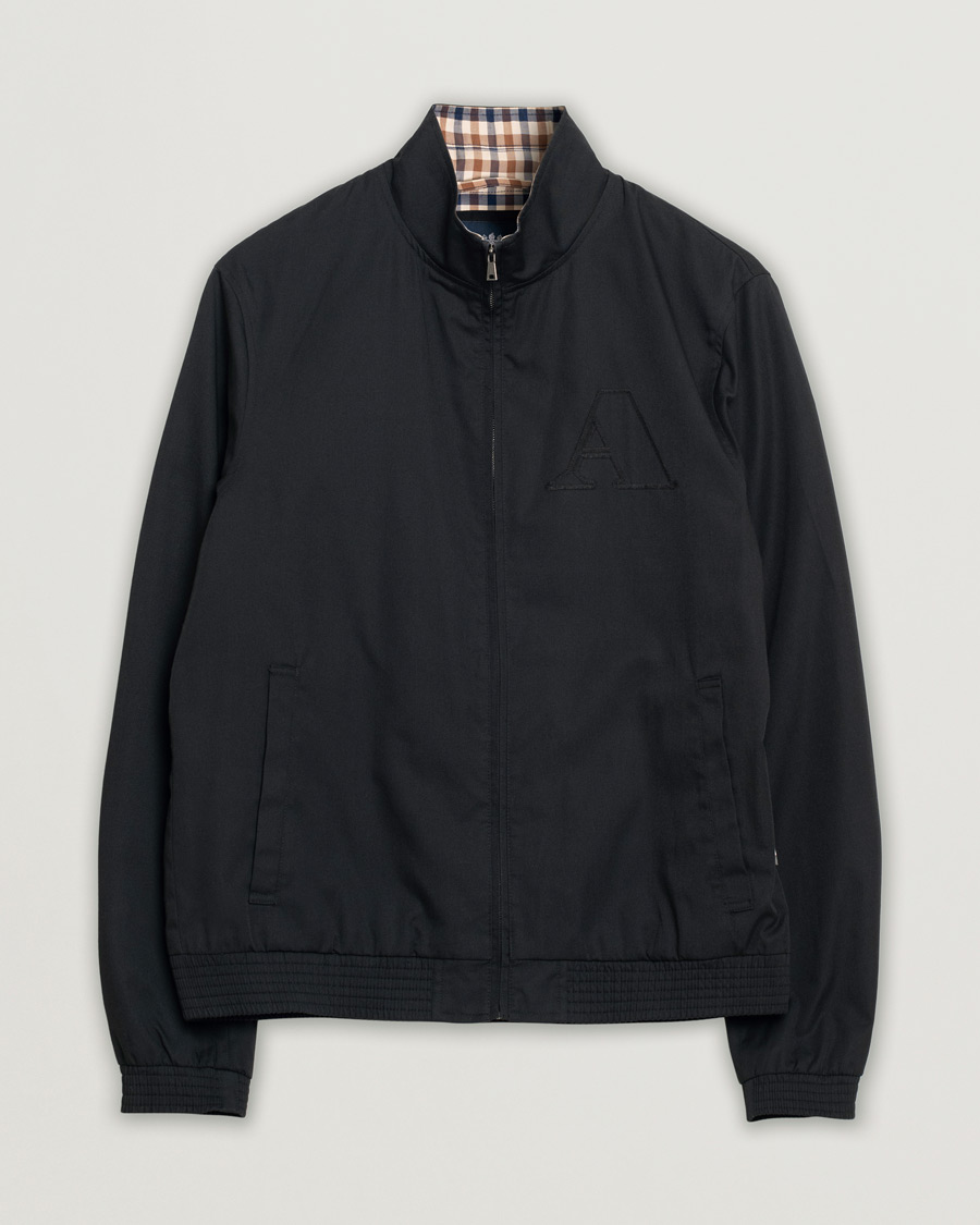 Herren | Jacken | Pre-owned | Aquascutum Harrington Jacket Black S