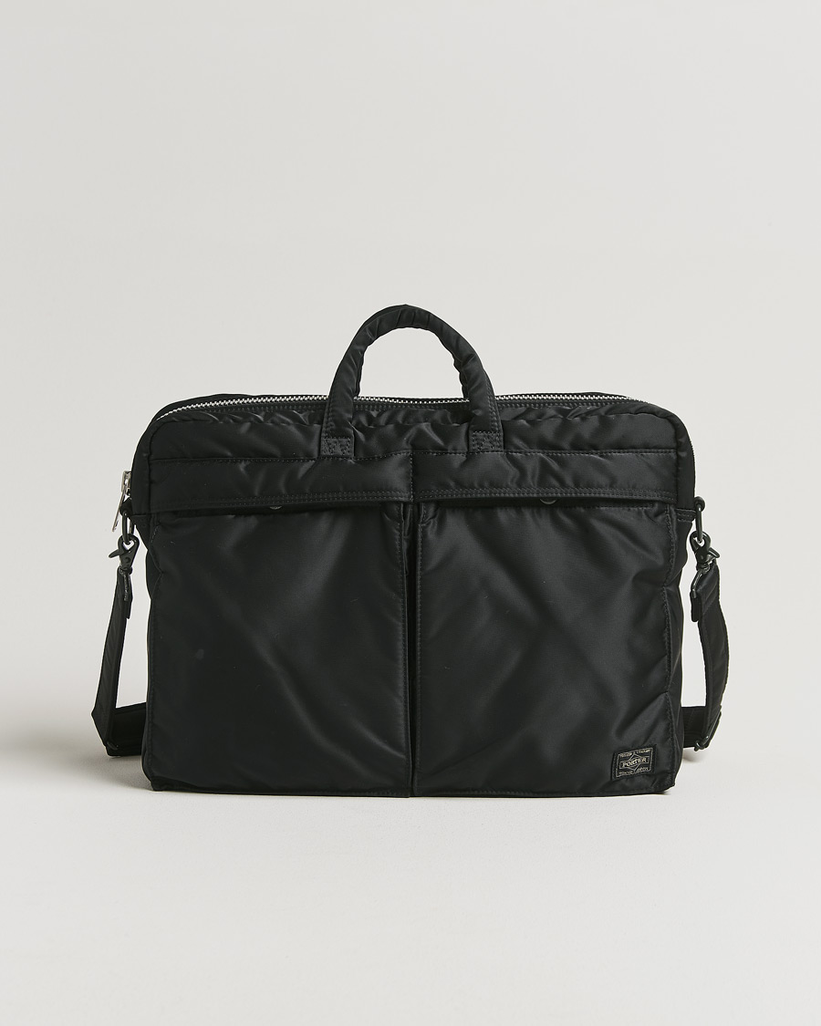 Herren | Porter-Yoshida & Co. Tanker 2Way Document Bag Black | Pre-owned | Porter-Yoshida & Co. Tanker 2Way Document Bag Black