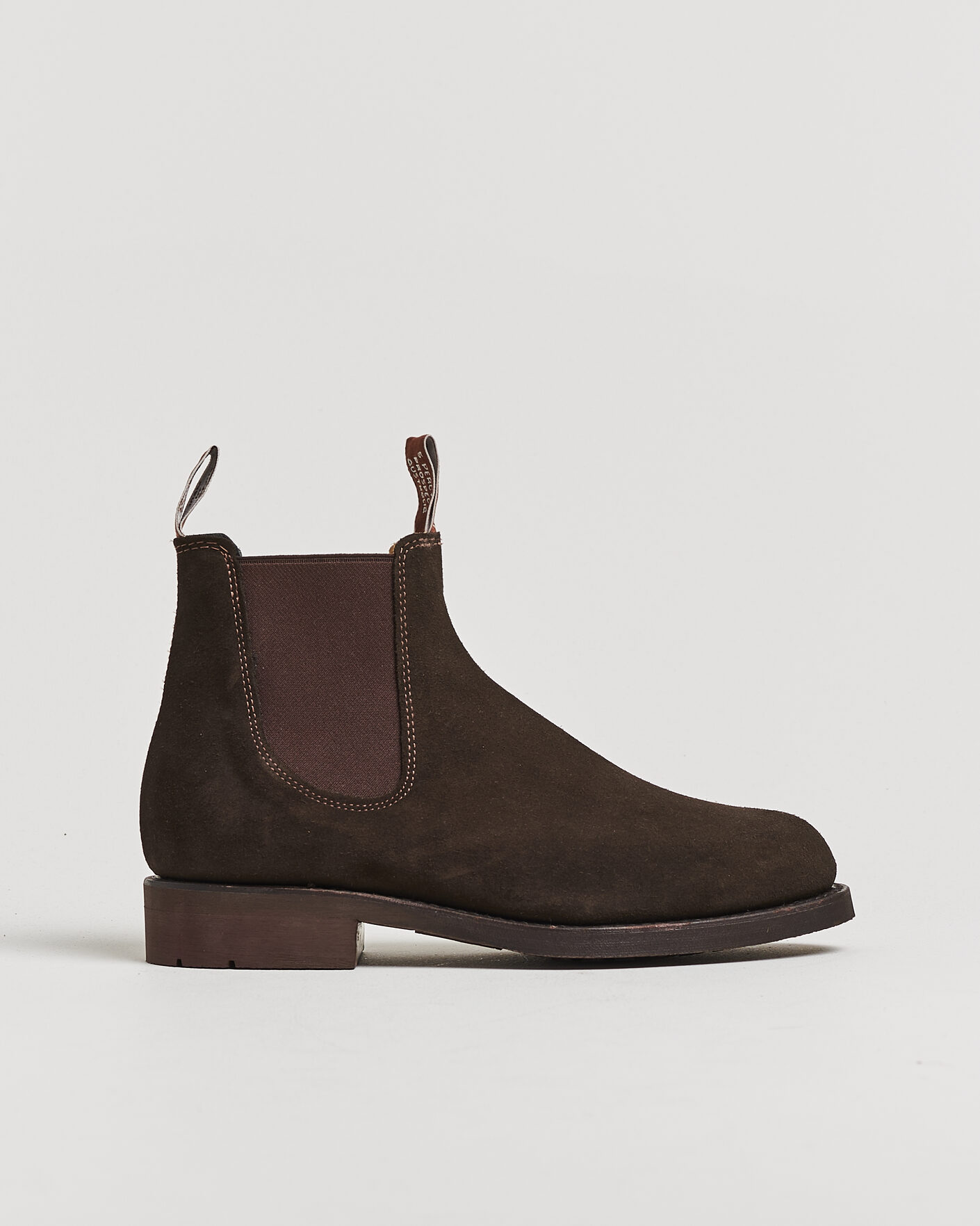 Herren | Pre-owned Rahmengenähte Schuhe | Pre-owned | R.M.Williams Gardener G Boot Chocolate Suede UK7 - EU41