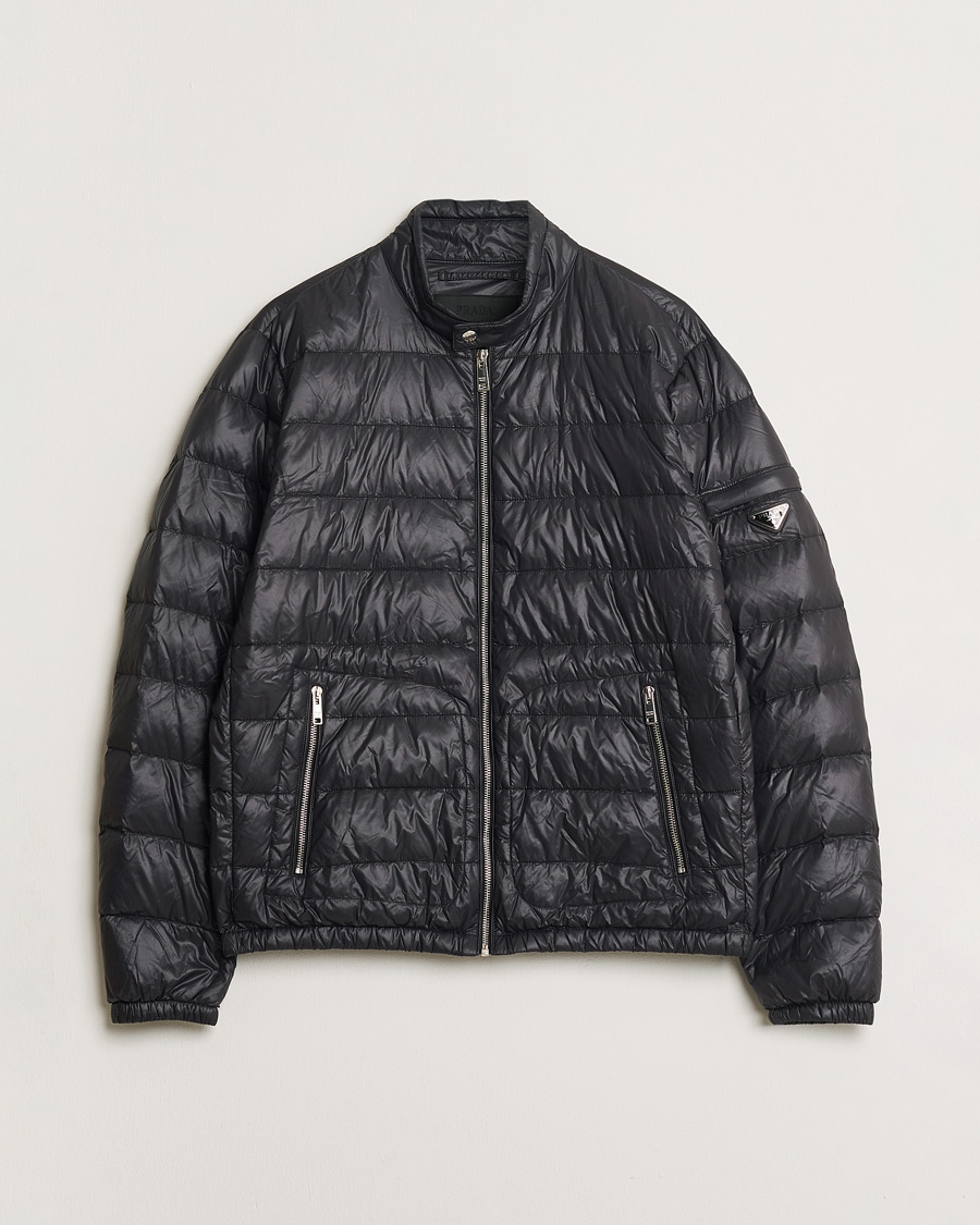 Herren | Pre-owned Jacken | Pre-owned | Prada Lightweight Nylon Down Jacket Black 54
