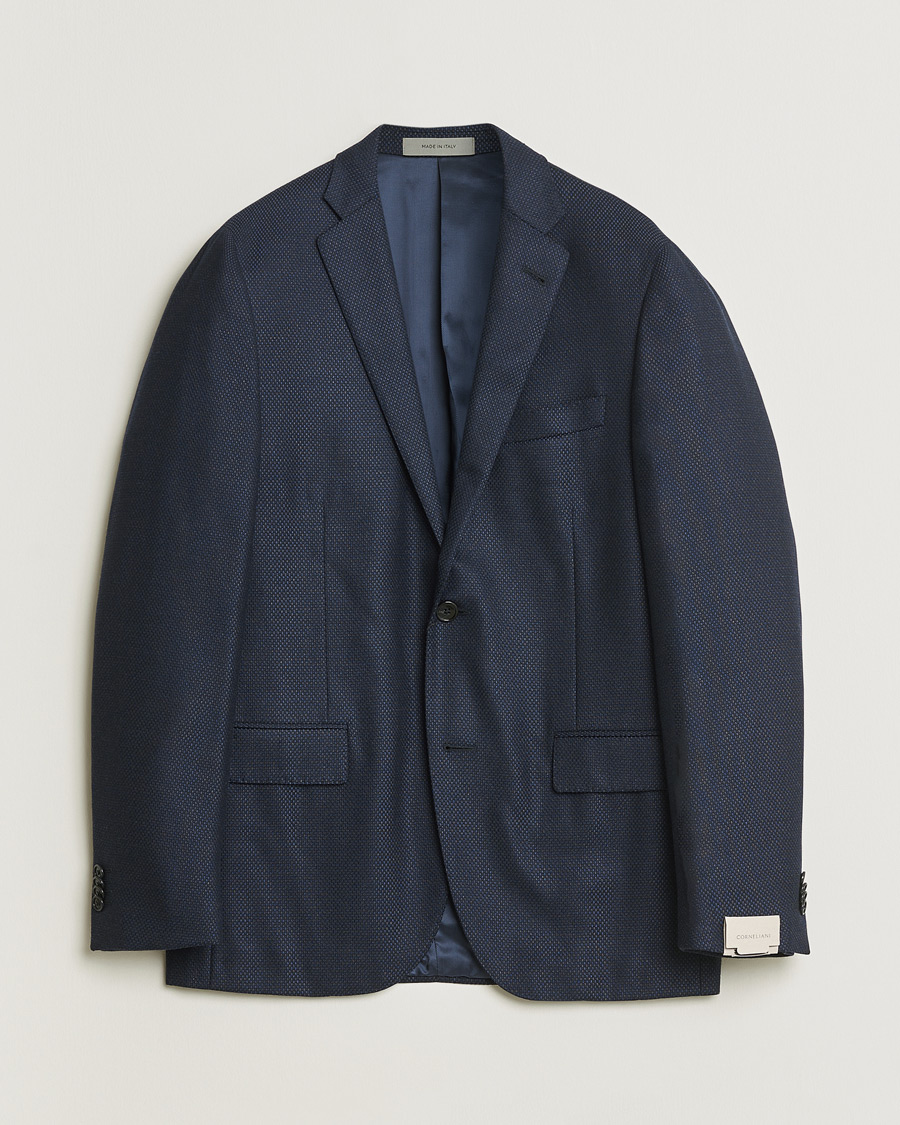 Herren | Pre-owned Sakkos | Pre-owned | Corneliani Wool & Cashmere Blazer Navy 50