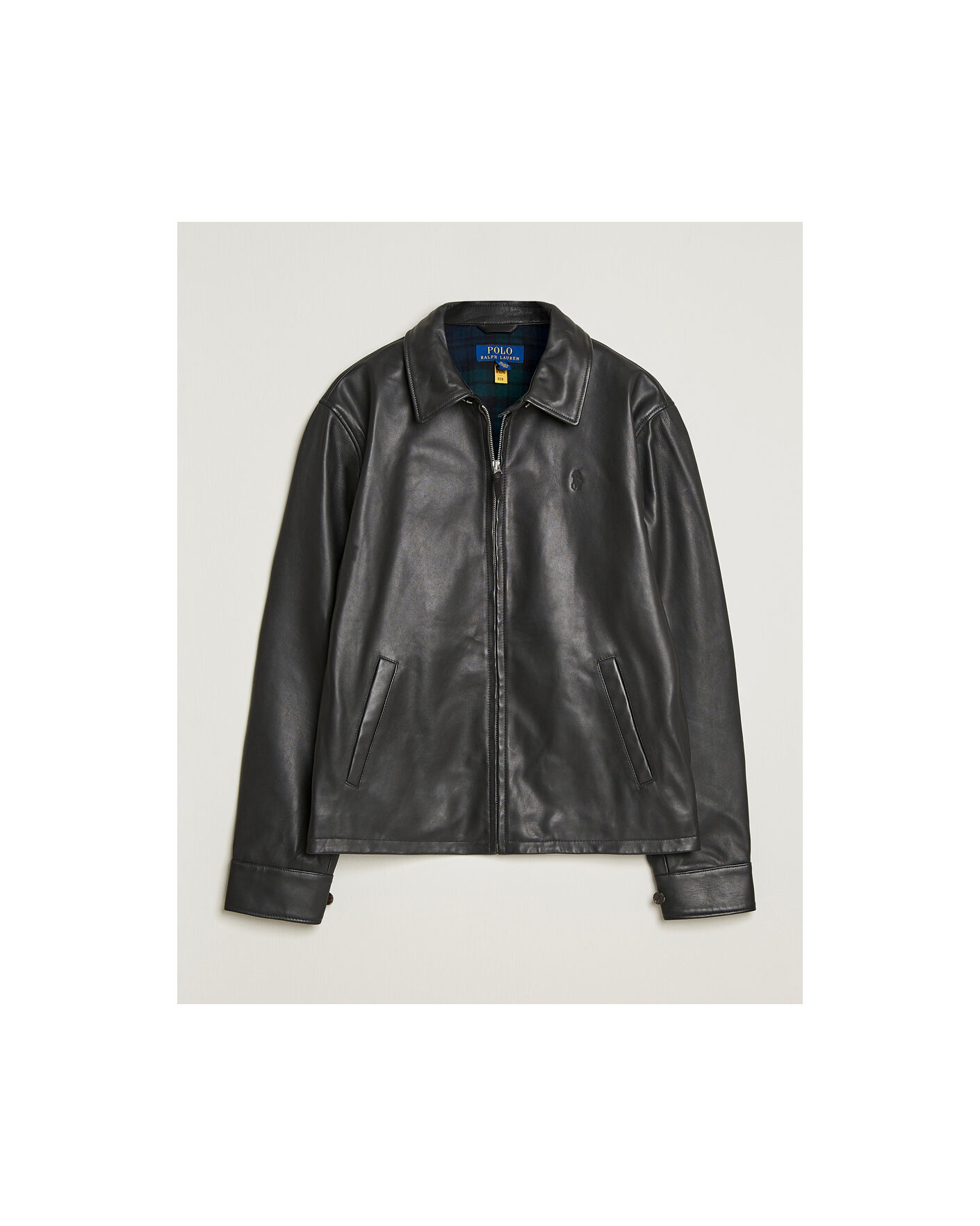 Herren | Pre-owned Jacken | Pre-owned | Polo Ralph Lauren Maxwell Windbreaker Leather Jacket Polo Black L