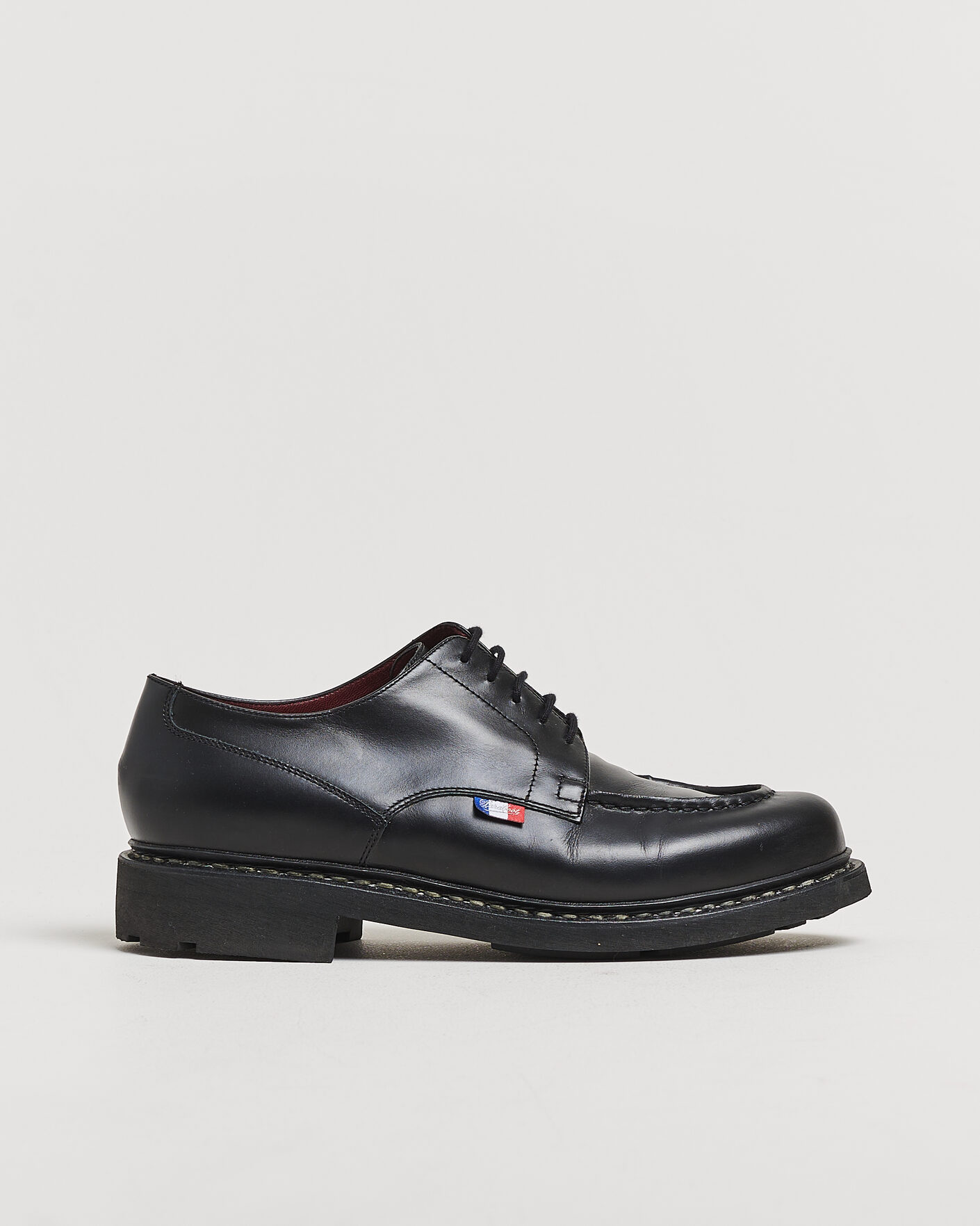 Herren | Pre-owned Rahmengenähte Schuhe | Pre-owned | Paraboot Chambord Derby BBR Black UK8,5 - EU42,5