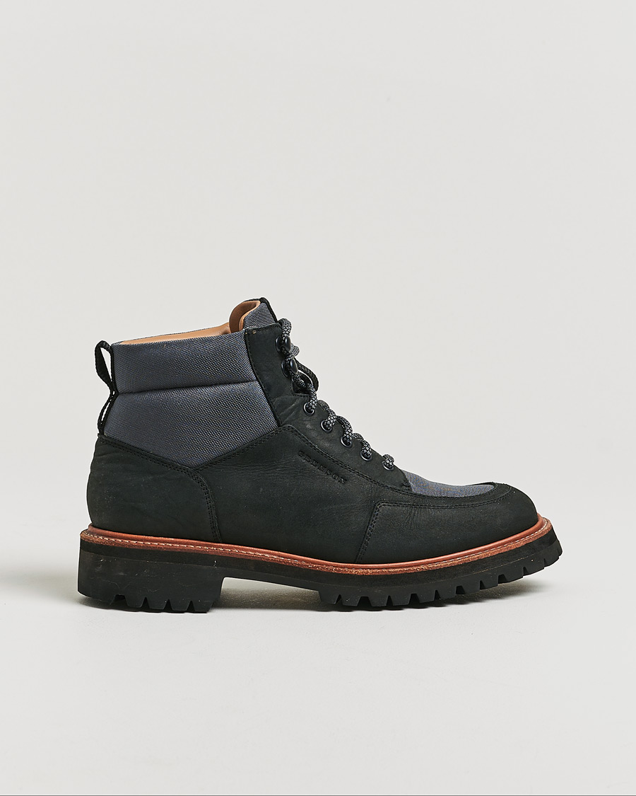 Herren | Boots | Pre-owned | Grenson Fielding Hiking Boot Black/Grey UK7 - EU41