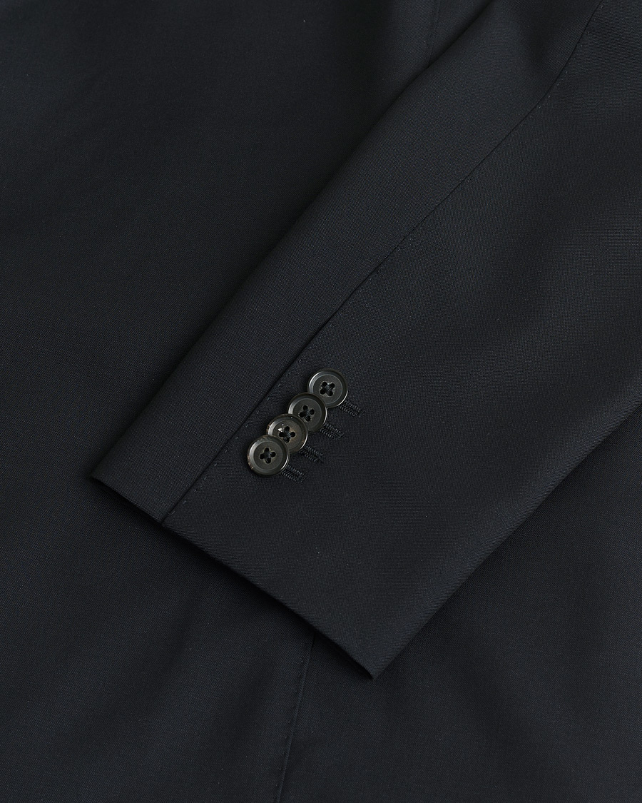 Herren | Caruso Mohair Blend Aida 3-Piece Suit Navy 50 | Pre-owned | Caruso Mohair Blend Aida 3-Piece Suit Navy 50