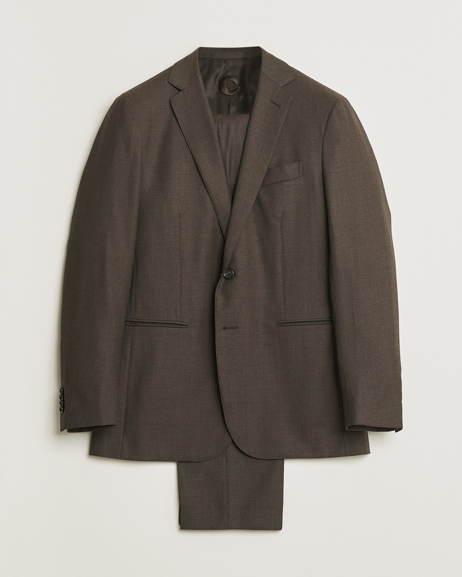 Herren | Pre-owned Anzüge | Pre-owned | Caruso Wool & Cashmere Suit Brown 48