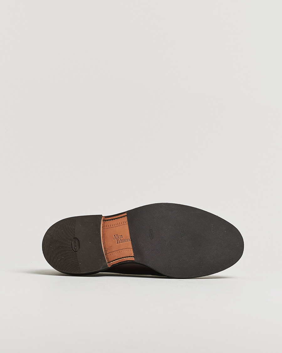 Herren | Pre-owned Rahmengenähte Schuhe | Pre-owned | Allen Edmonds Leeds Shell Cordovan Derby Burgundy US8,5 - EU42