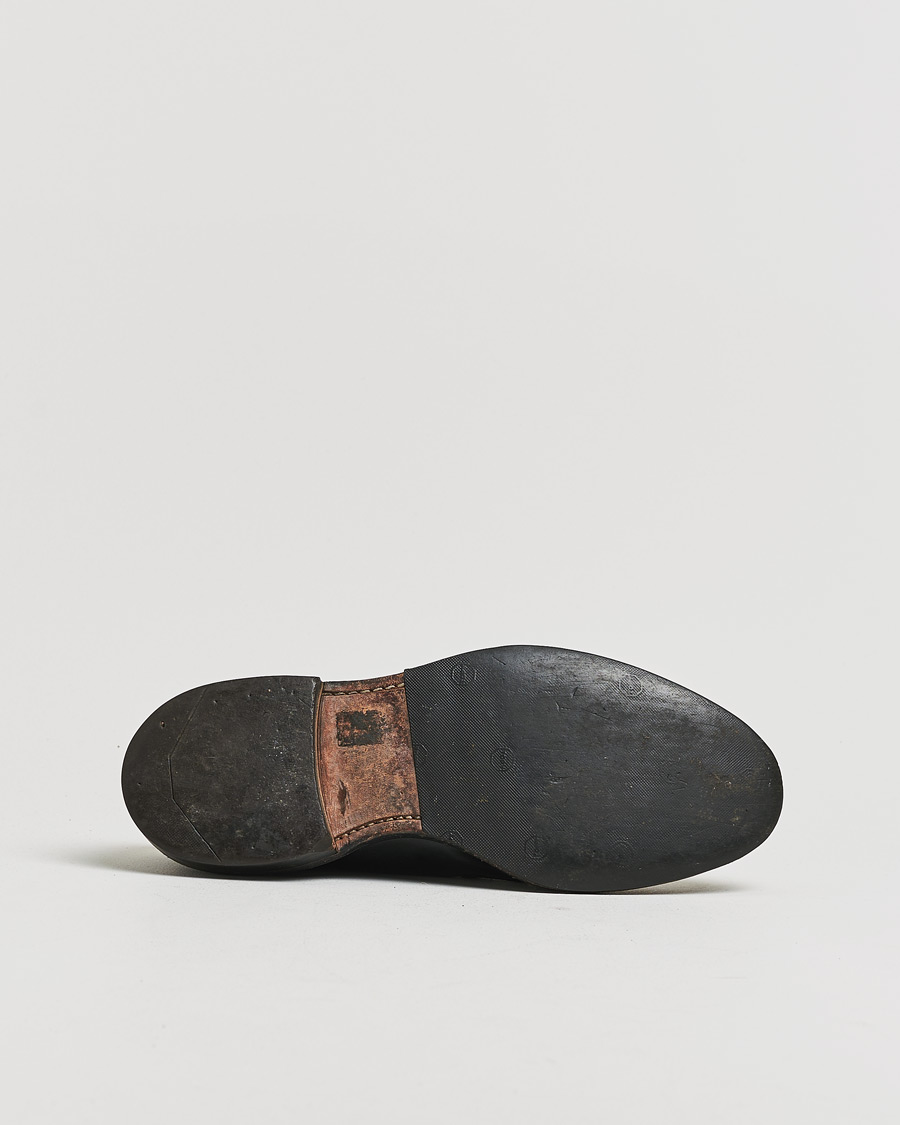 Herren | Pre-owned Rahmengenähte Schuhe | Pre-owned | Allen Edmonds Leeds Shell Cordovan Derby Black US8,5 - EU42