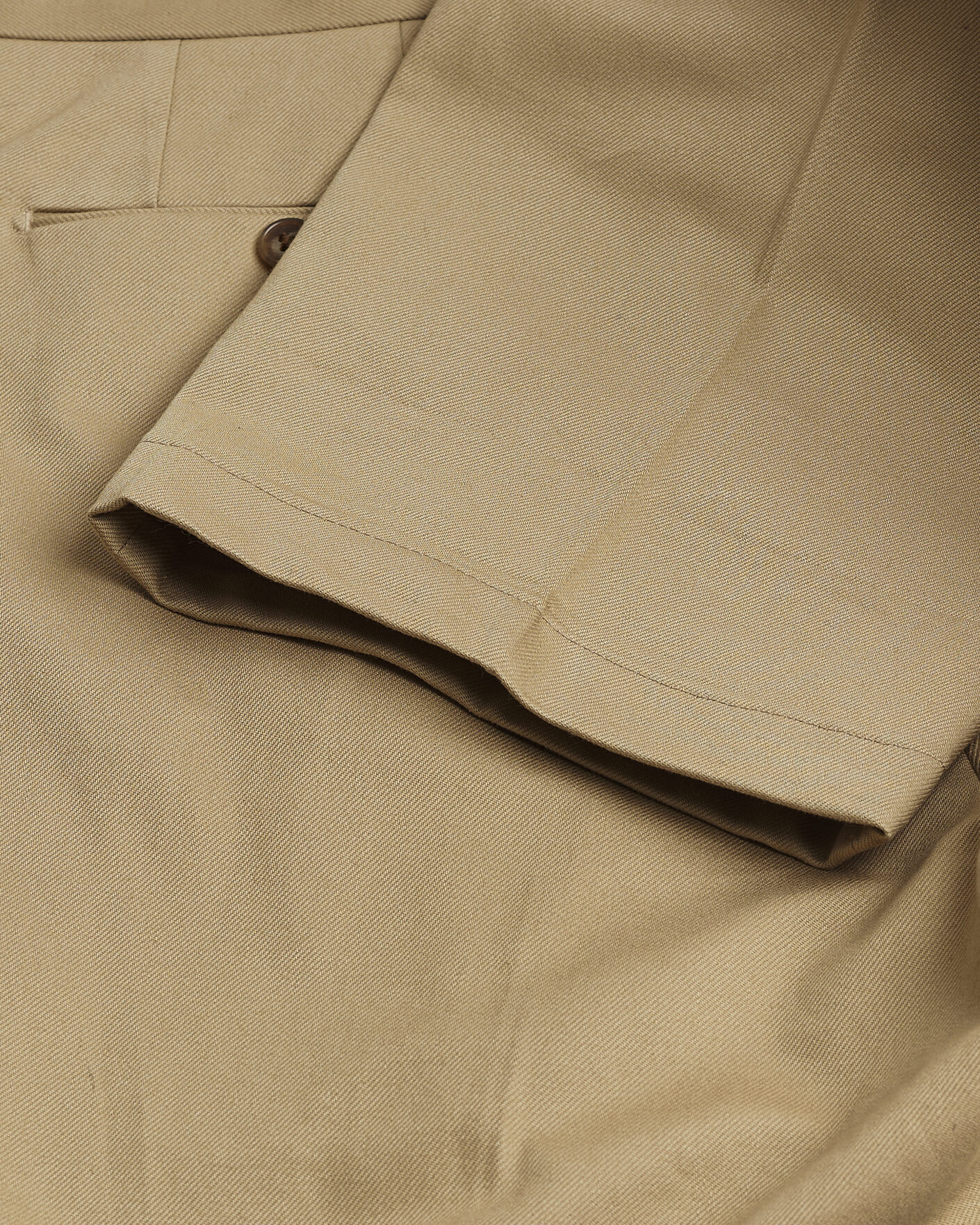 Herren | Pre-owned Hosen | Pre-owned | Rubato High Waist Cotton Chino Beige 52