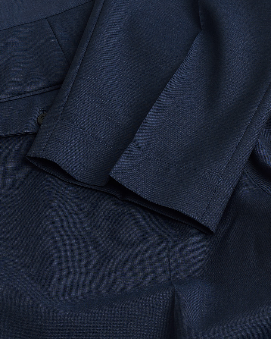 Herren | Pre-owned Hosen | Pre-owned | Incotex Tapered Fit Super 100s Wool Pants Navy 50