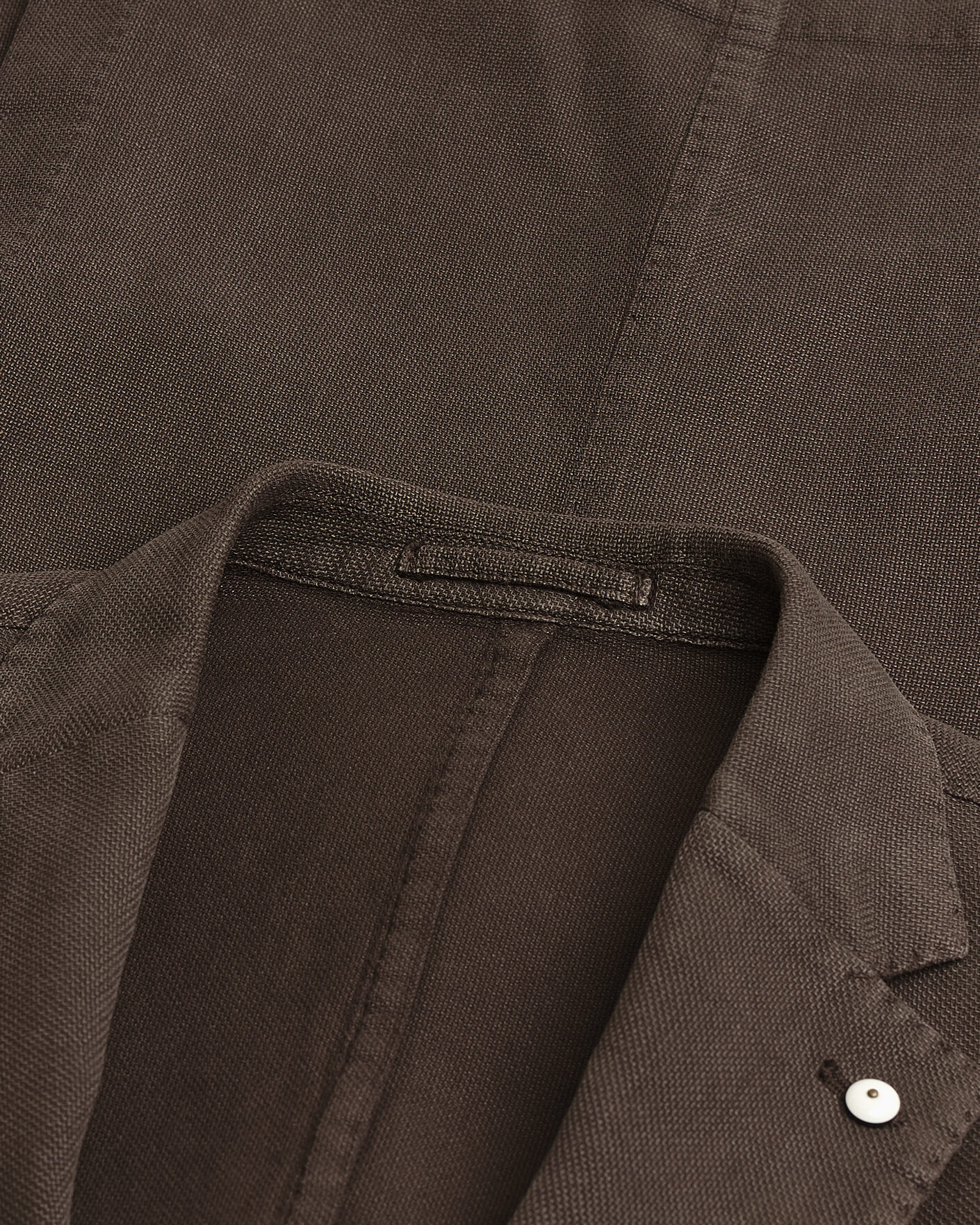 Herren | Pre-owned Sakkos | Pre-owned | L.B.M. 1911 Jack Regular Fit Structured Cotton Blazer Brown 50