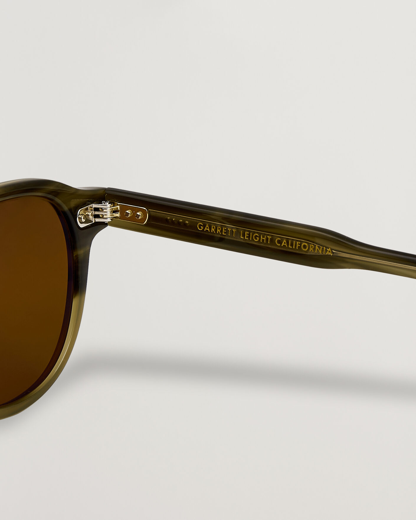 Herren | Pre-owned Accessoires | Pre-owned | Garrett Leight Harding Sunglasses Army Drift