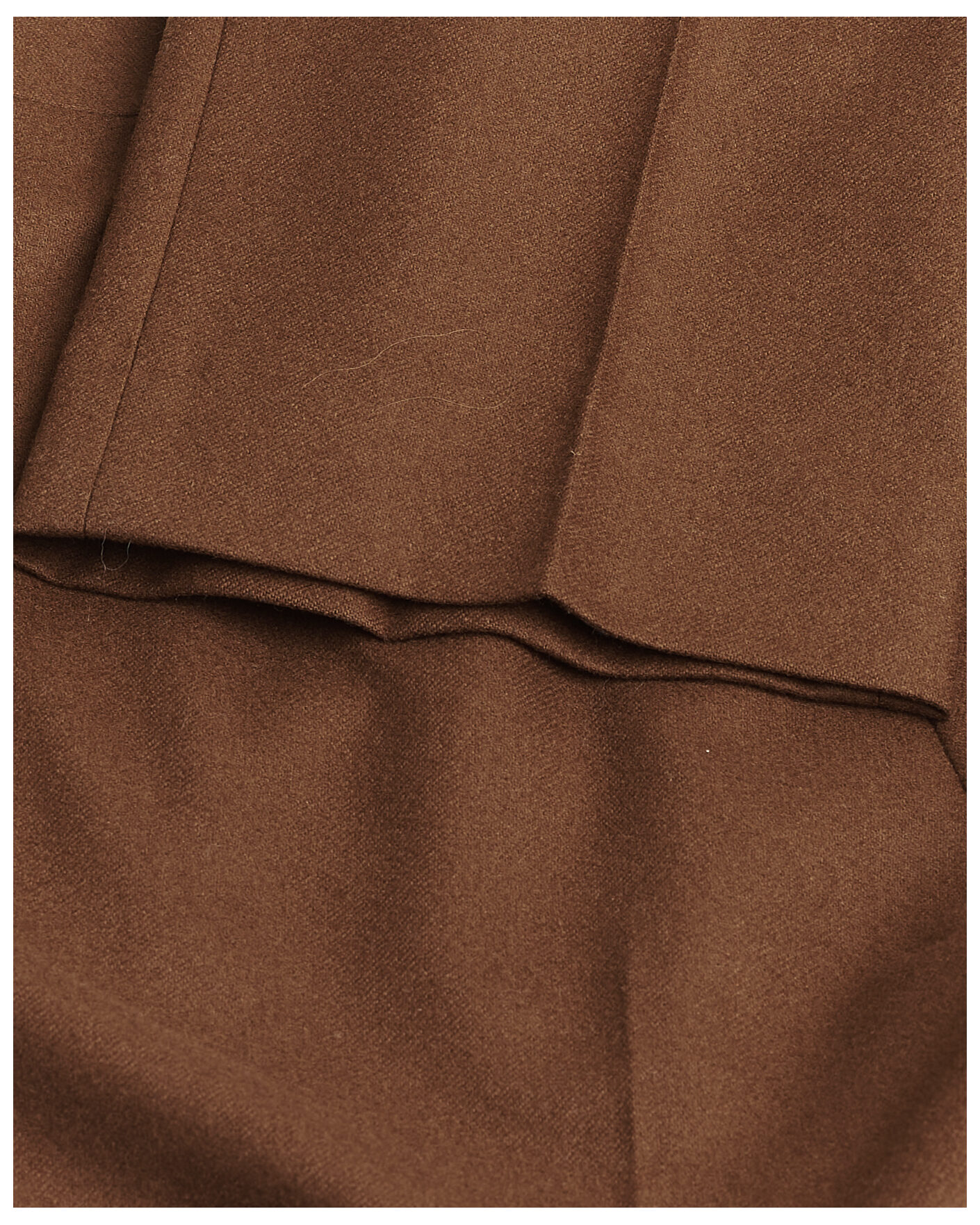 Herren | Pre-owned Hosen | Pre-owned | Santaniello Flannel Trousers Rust Brown 48
