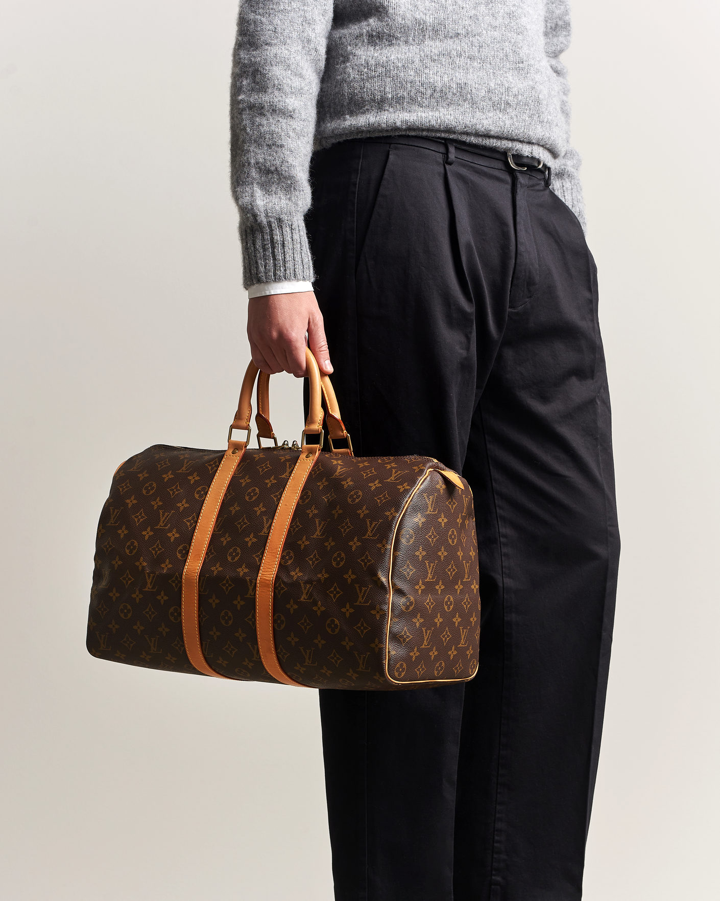 Herren | Pre-Owned & Vintage Bags | Louis Vuitton Pre-Owned | Keepall 45 Monogram