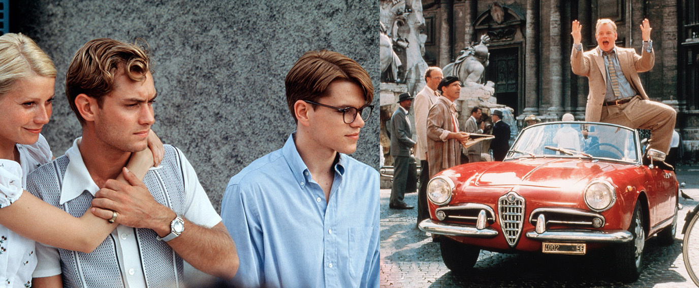Cars on the Big Screen: Alfa Romeo Giulietta Spider in The Talented Mr. Ripley